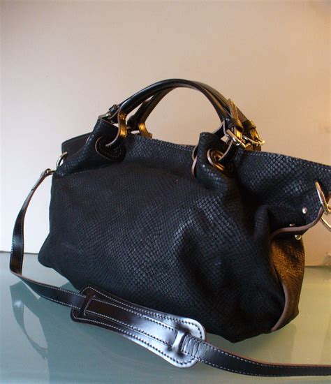 prada faux snake skin purse